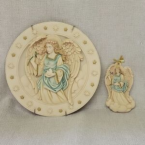Seraphim Collection Plate "Flora Flower of Heaven"  3rd Edition & ornament